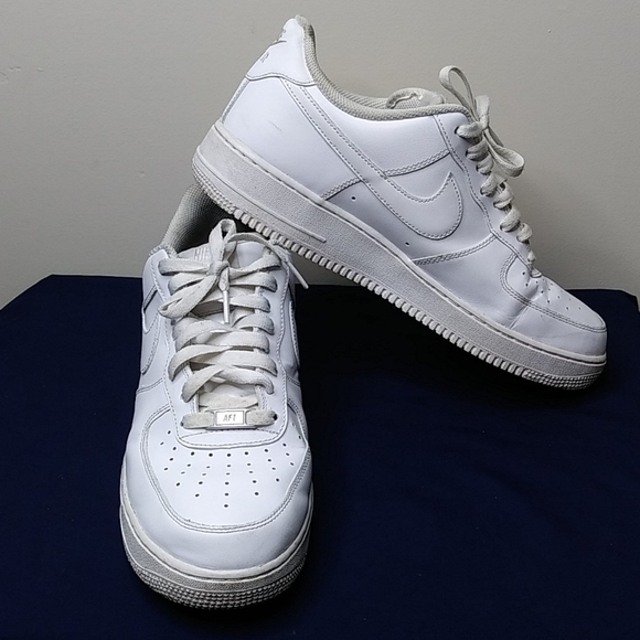 Nike Other - Air Force 1 ‘07 af1 Low WHITE/WHITE SIZE 11 ICY